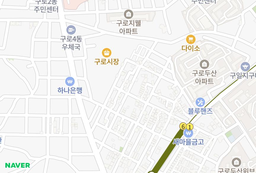서울특별시 구로구 구로동 청우아트빌라3차 위치·실거래 시세 지도