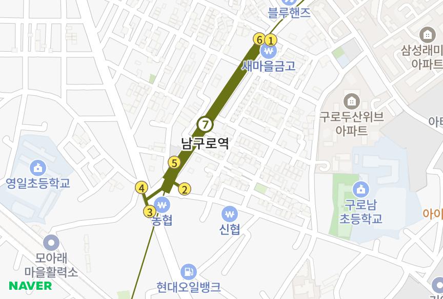 서울특별시 구로구 구로동 현암B동 위치·실거래 시세 지도