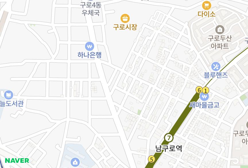 서울특별시 구로구 구로동 계영주택 위치·실거래 시세 지도