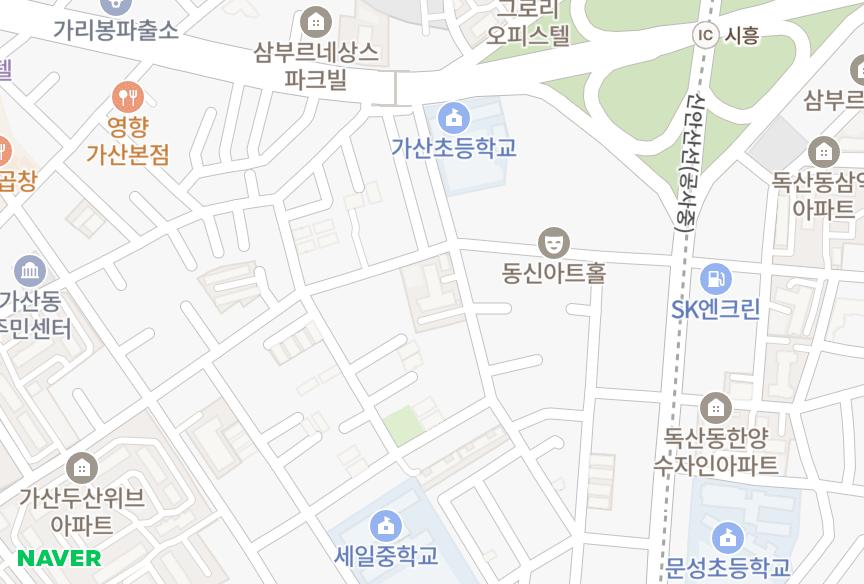 서울특별시 금천구 가산동 덕산 위치·실거래 시세 지도