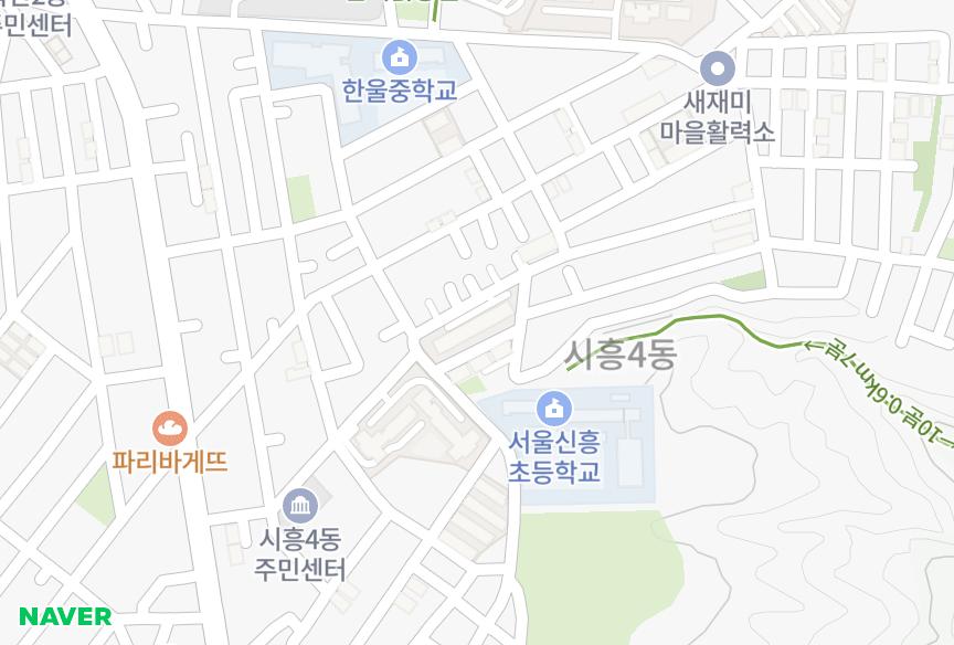 서울특별시 금천구 시흥동 한빛무궁화 위치·실거래 시세 지도