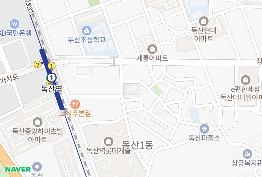 서울특별시 금천구 독산동 삼환 위치·실거래 시세 지도