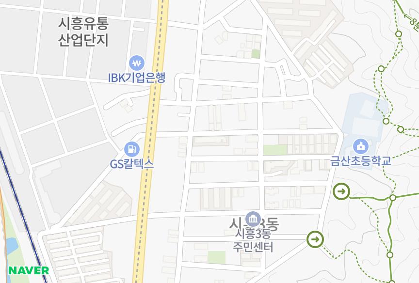 서울특별시 금천구 시흥동 낙원 위치·실거래 시세 지도