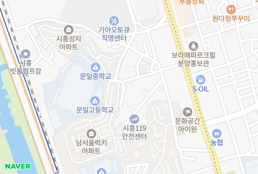 서울특별시 금천구 시흥동 스카이 위치·실거래 시세 지도