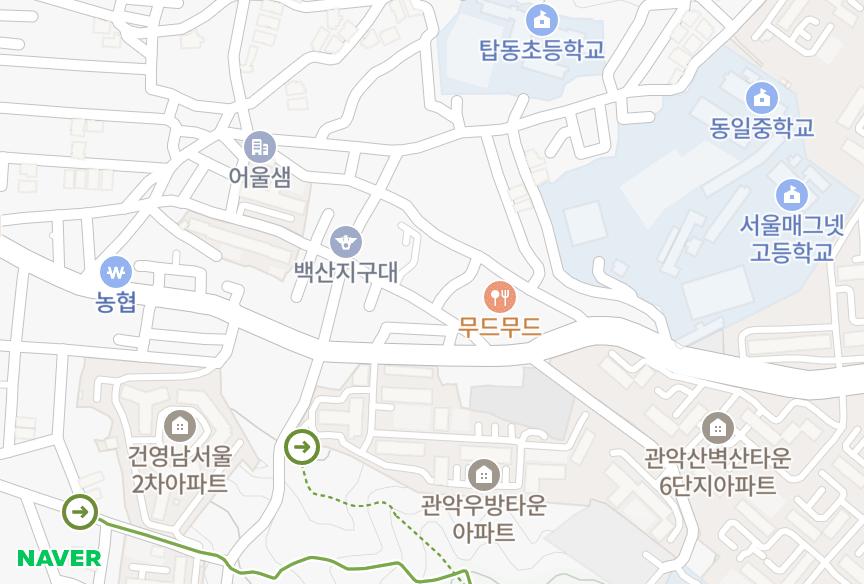 서울특별시 금천구 시흥동 애시안 위치·실거래 시세 지도