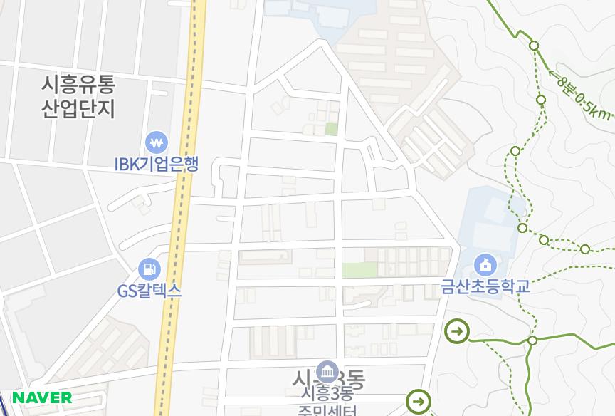 서울특별시 금천구 시흥동 거상장미 위치·실거래 시세 지도