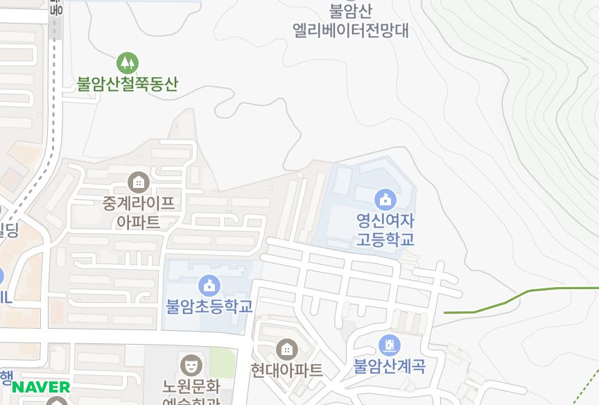 서울특별시 노원구 중계동 동진 위치·실거래 시세 지도