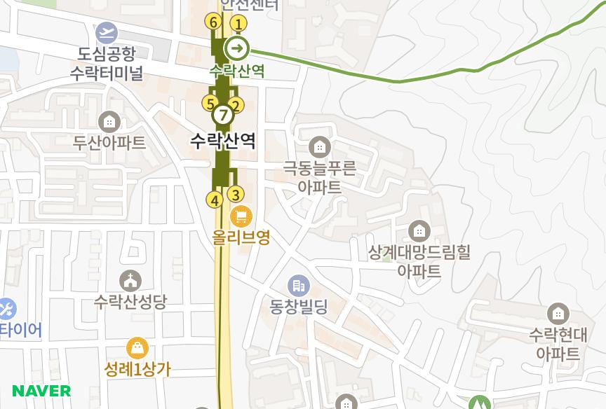 서울특별시 노원구 상계동 D.S 위치·실거래 시세 지도