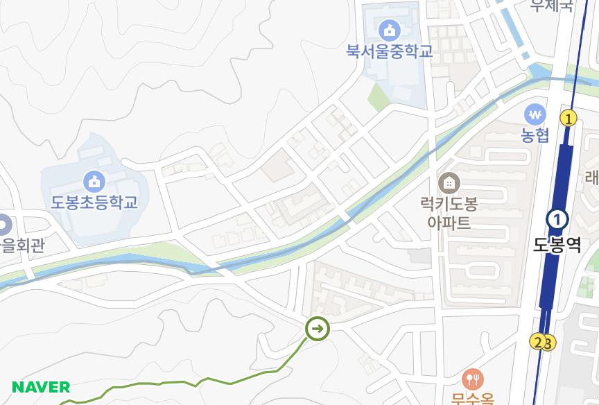 서울특별시 도봉구 도봉동 신도봉 위치·실거래 시세 지도