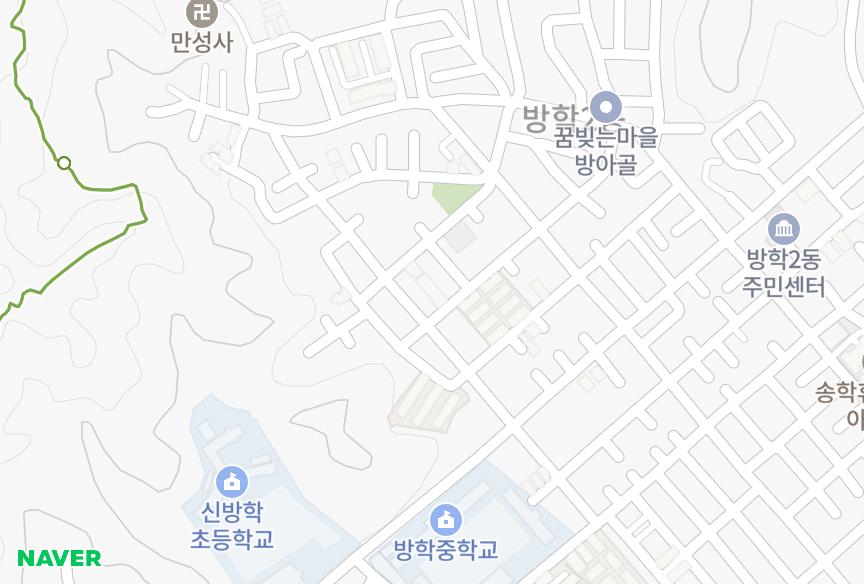 서울특별시 도봉구 방학동 태양 위치·실거래 시세 지도