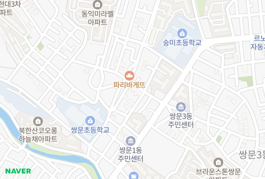 서울특별시 도봉구 쌍문동 금강 위치·실거래 시세 지도