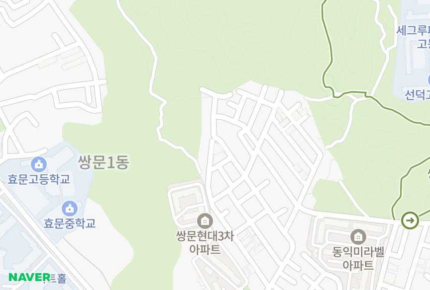 서울특별시 도봉구 쌍문동 삼보 위치·실거래 시세 지도
