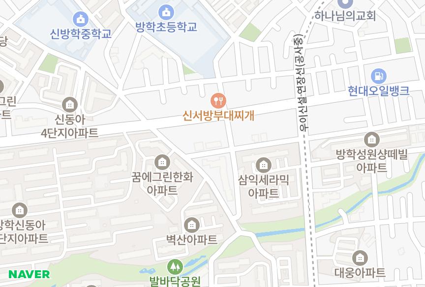 서울특별시 도봉구 방학동 청화 위치·실거래 시세 지도