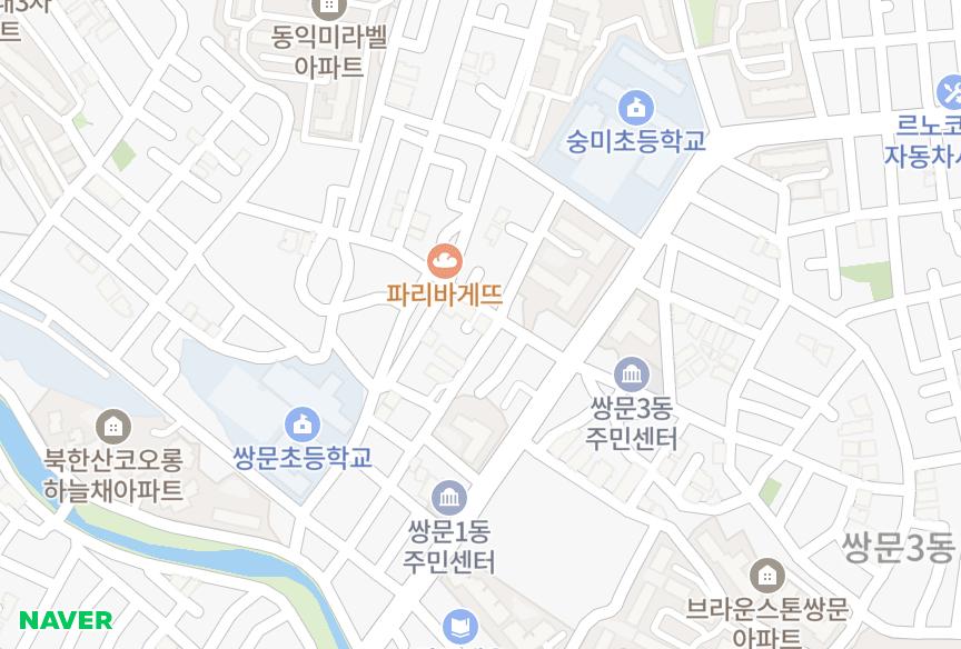 서울특별시 도봉구 쌍문동 로얄 위치·실거래 시세 지도
