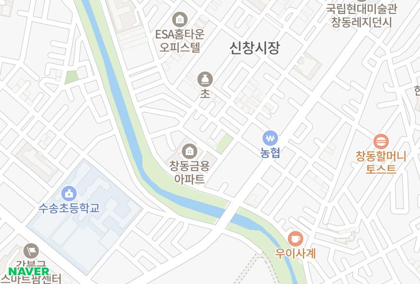 서울특별시 도봉구 창동 세명 위치·실거래 시세 지도