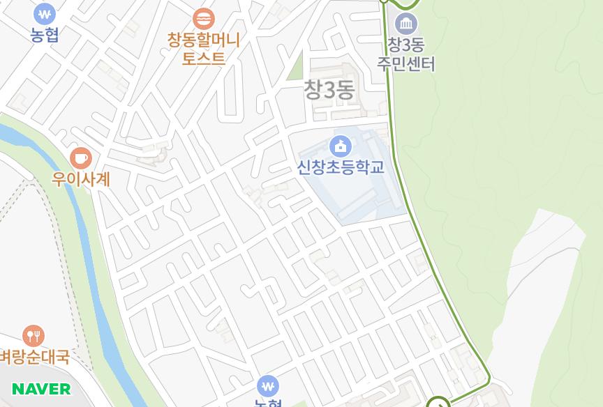 서울특별시 도봉구 창동 신창빌라트 위치·실거래 시세 지도