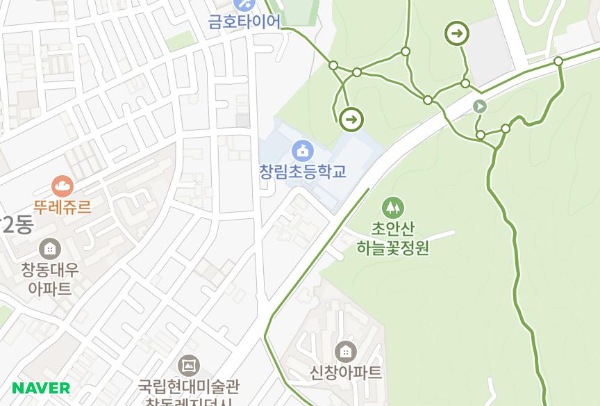 서울특별시 도봉구 창동 퍼스트뷰 위치·실거래 시세 지도