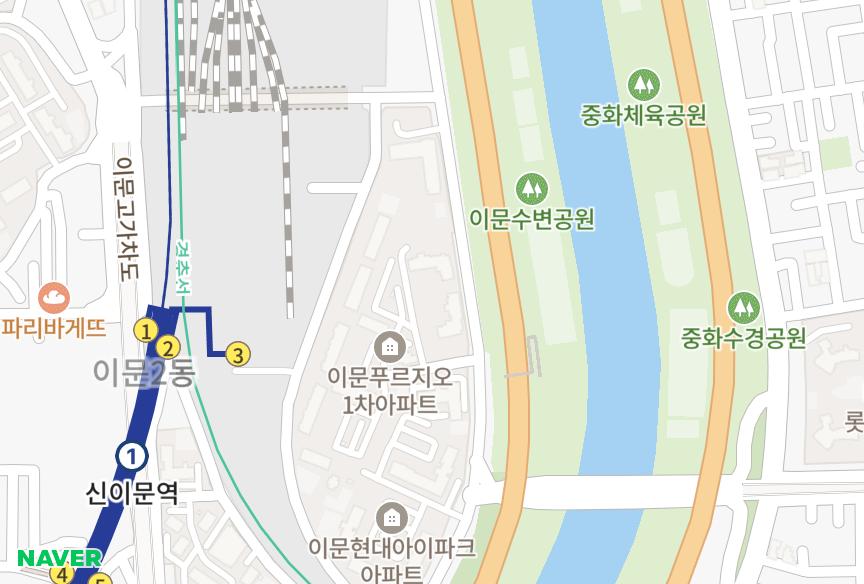 서울특별시 동대문구 이문동 이문동대성유니드 위치·실거래 시세 지도