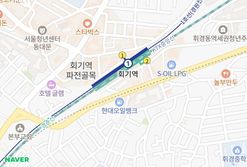 서울특별시 동대문구 휘경동 제이스카이 위치·실거래 시세 지도