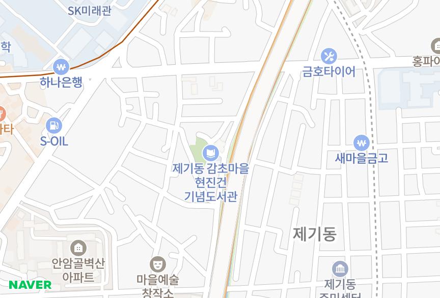 서울특별시 동대문구 제기동 효성트럼프 위치·실거래 시세 지도
