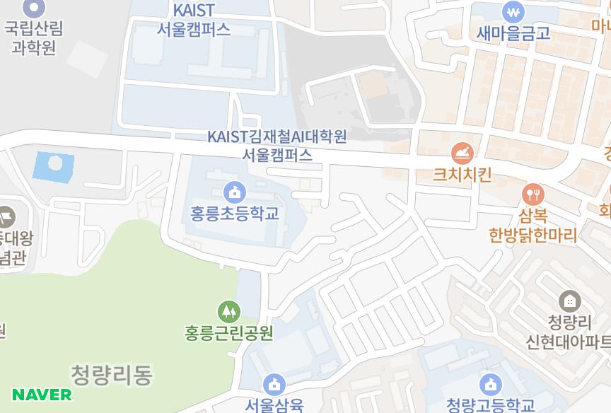 서울특별시 동대문구 회기동 동일스카이시티2차 위치·실거래 시세 지도