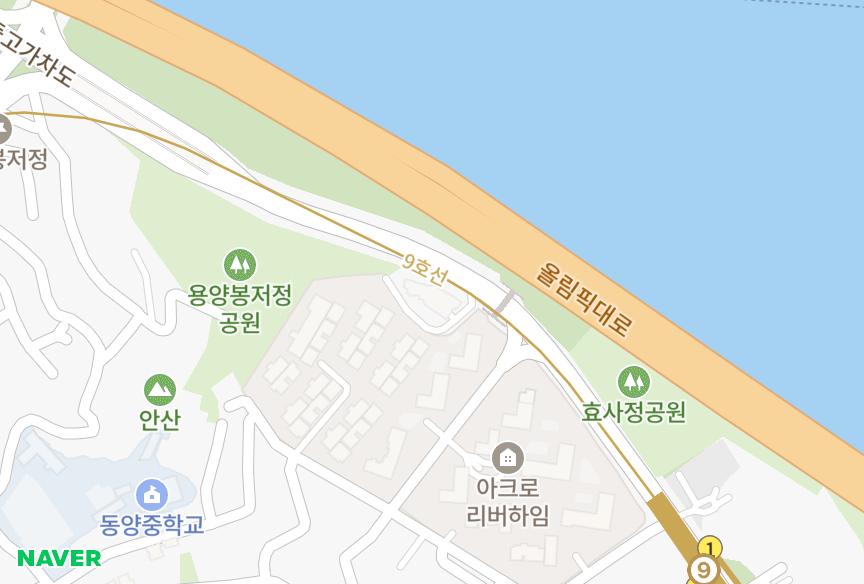 서울특별시 동작구 흑석동 MARKHILLS 위치·실거래 시세 지도