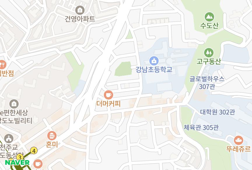 서울특별시 동작구 상도1동 정호탑 위치·실거래 시세 지도