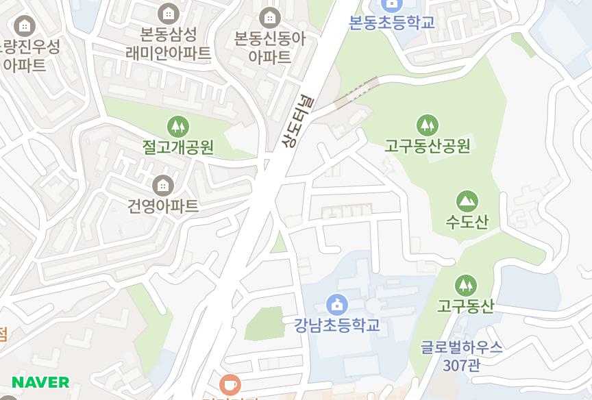 서울특별시 동작구 상도동 오크밸리 위치·실거래 시세 지도
