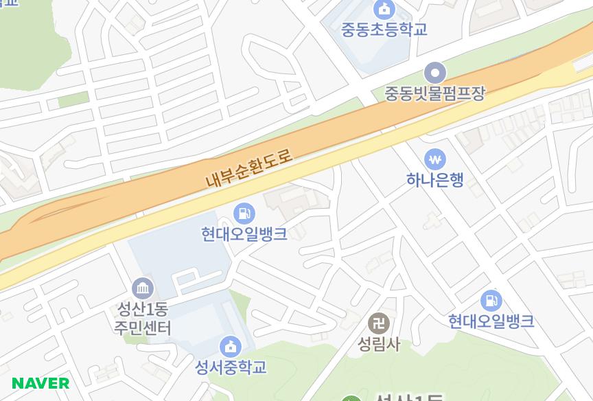 서울특별시 마포구 성산동 대원 위치·실거래 시세 지도