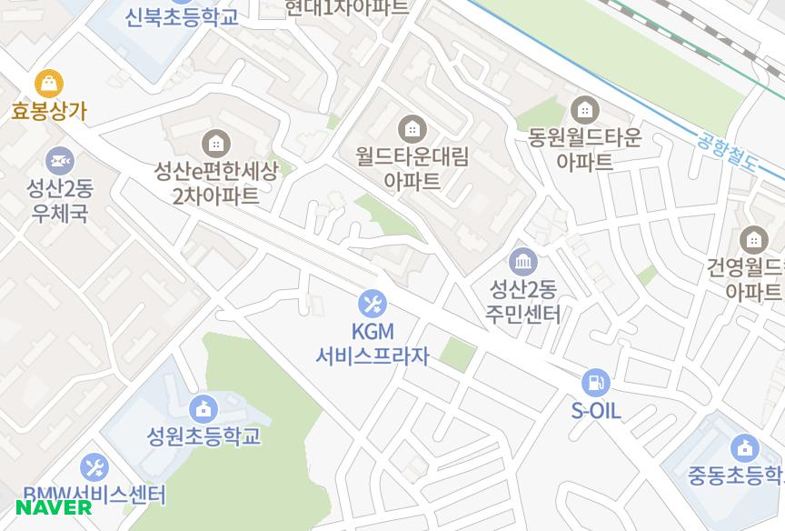 서울특별시 마포구 성산동 세원 위치·실거래 시세 지도