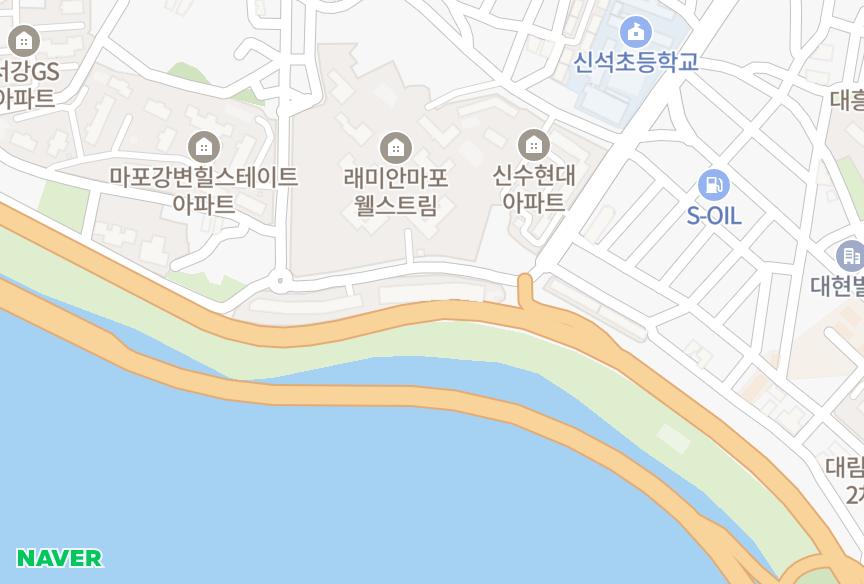 서울특별시 마포구 현석동 밤섬예가클래식 위치·실거래 시세 지도
