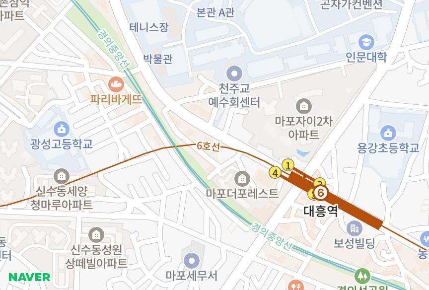 서울특별시 마포구 신수동 하나테크노빌 위치·실거래 시세 지도