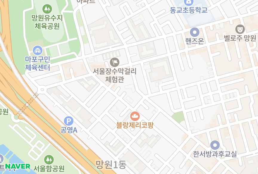 서울특별시 마포구 망원동 예향 위치·실거래 시세 지도