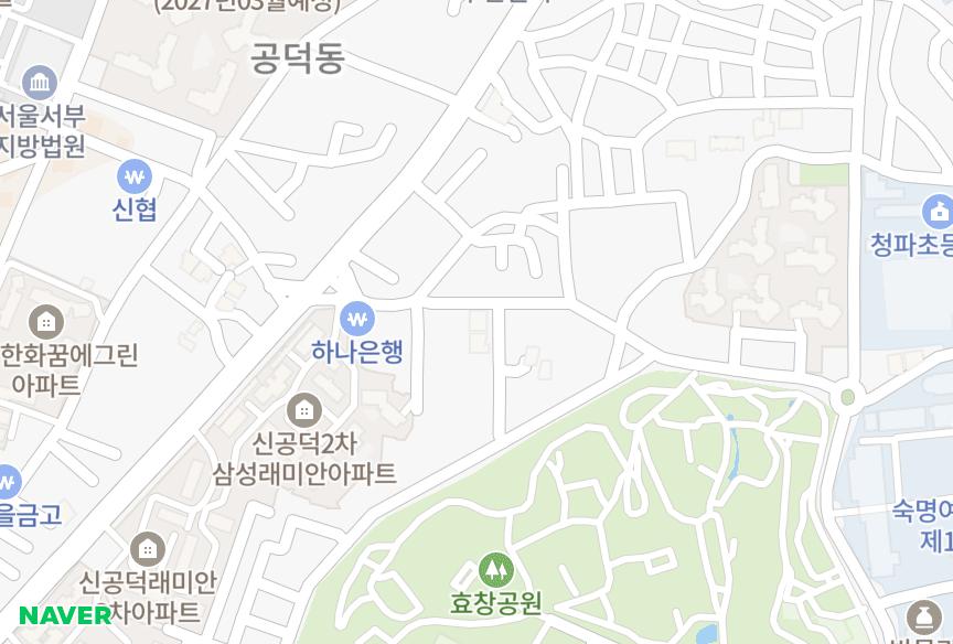 서울특별시 마포구 공덕동 로즈빌A 위치·실거래 시세 지도