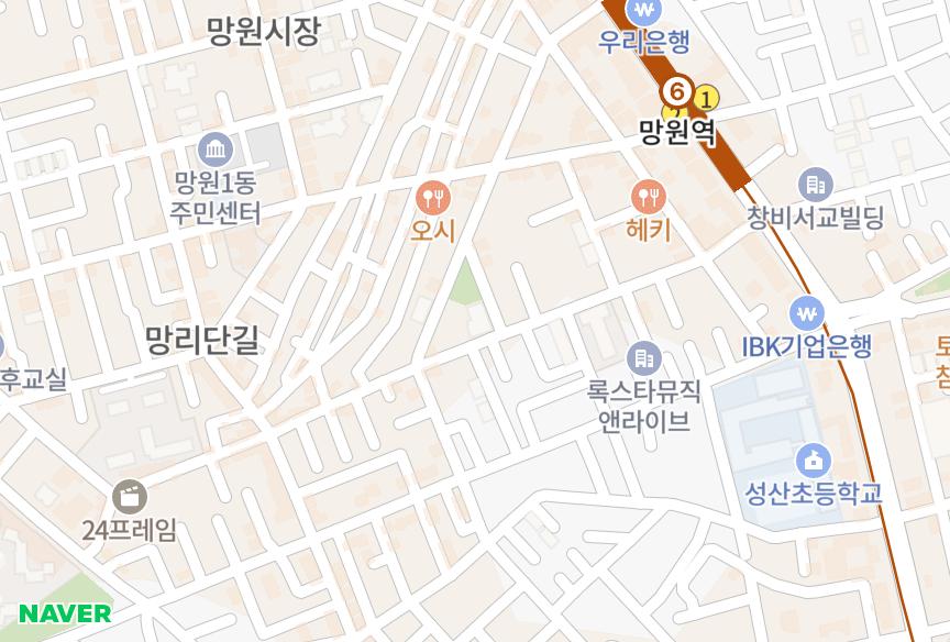 서울특별시 마포구 망원동 삼우하이뷰 위치·실거래 시세 지도