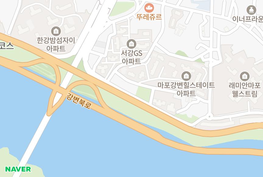 서울특별시 마포구 신정동 CJ리버힐 위치·실거래 시세 지도
