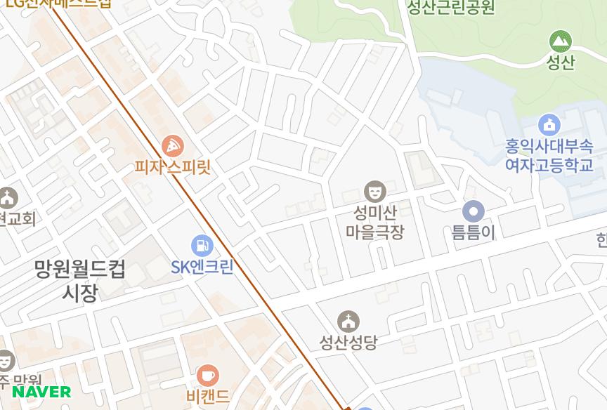 서울특별시 마포구 성산동 그레이스 위치·실거래 시세 지도