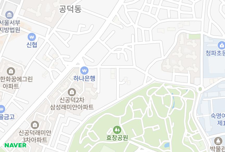 서울특별시 마포구 공덕동 로즈빌B 위치·실거래 시세 지도