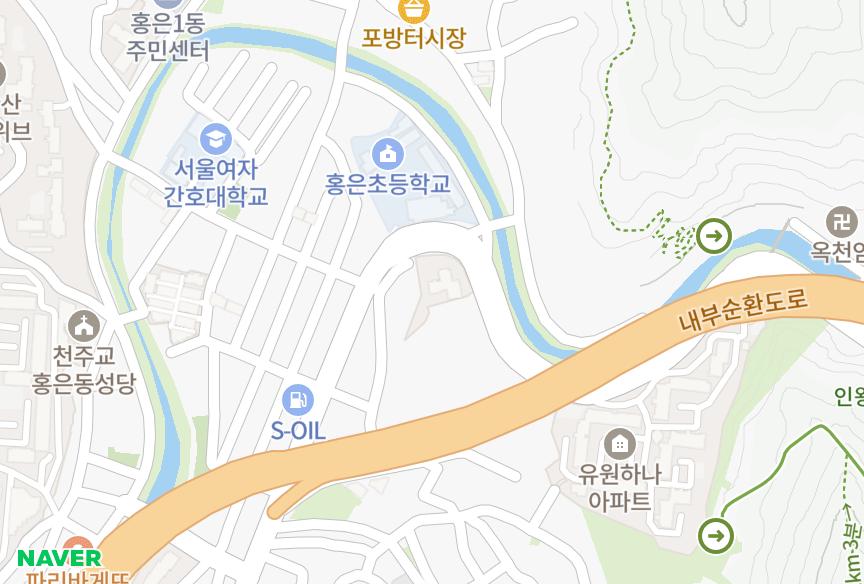 서울특별시 서대문구 홍제동 마체스터 위치·실거래 시세 지도