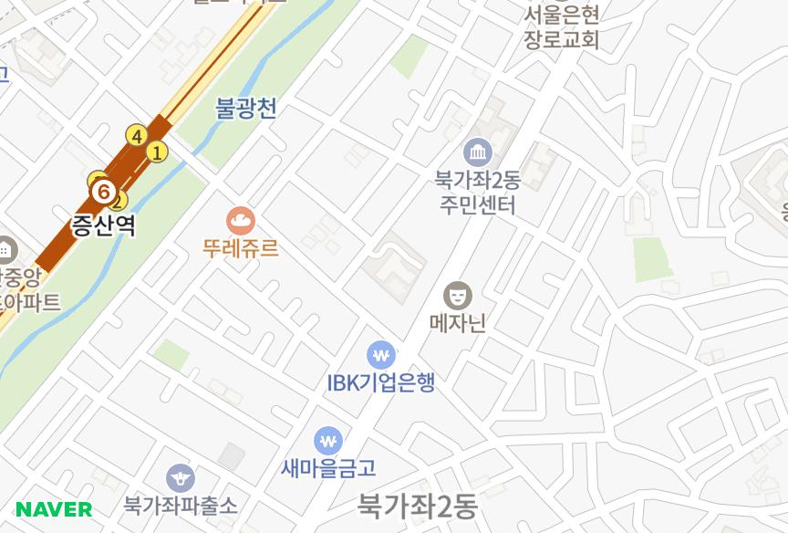 서울특별시 서대문구 북가좌동 DMC서부인터빌 위치·실거래 시세 지도