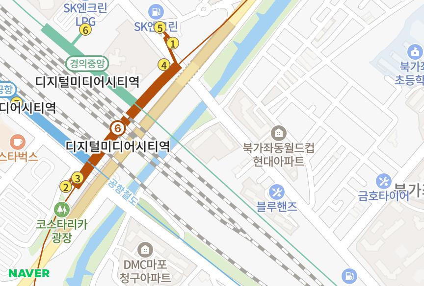 서울특별시 서대문구 북가좌동 DMC이랜드해가든 위치·실거래 시세 지도