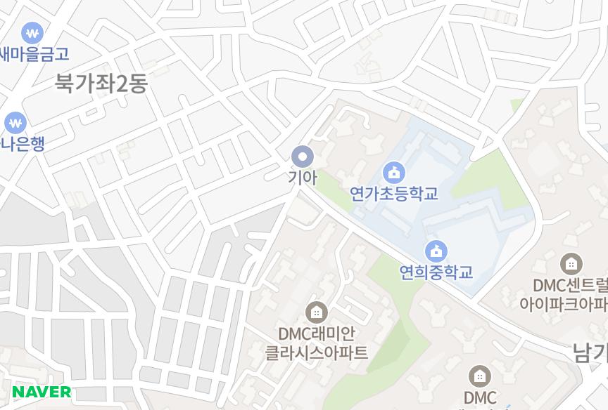 서울특별시 서대문구 북가좌동 스카이빌 위치·실거래 시세 지도