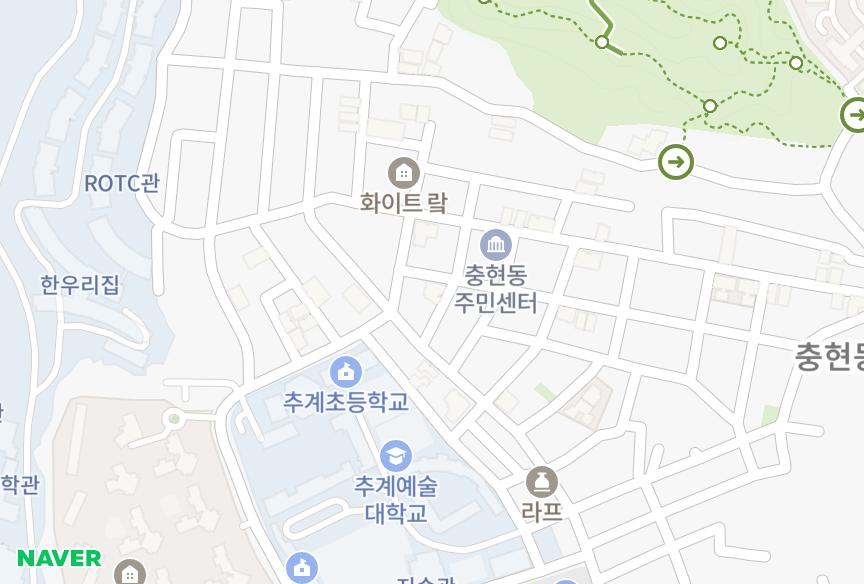 서울특별시 서대문구 북아현동 수목아이엠 위치·실거래 시세 지도