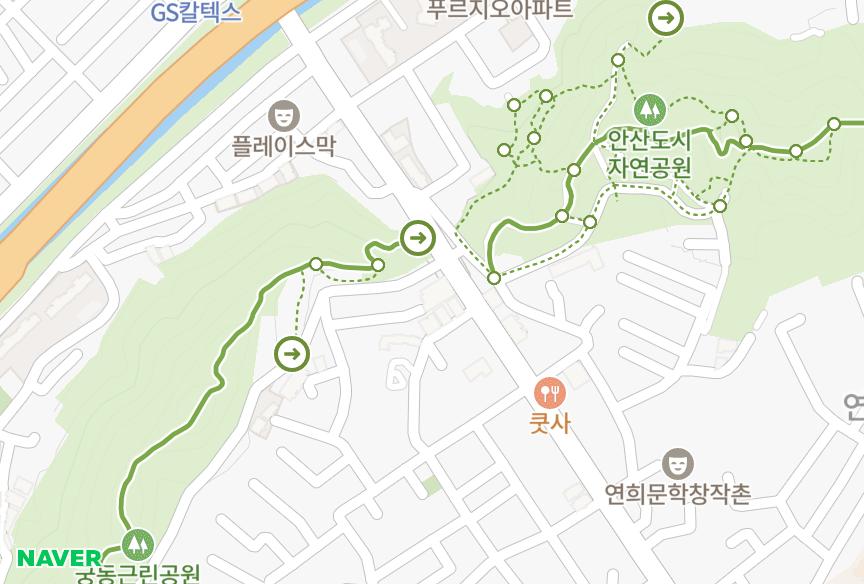 서울특별시 서대문구 연희동 시민 위치·실거래 시세 지도