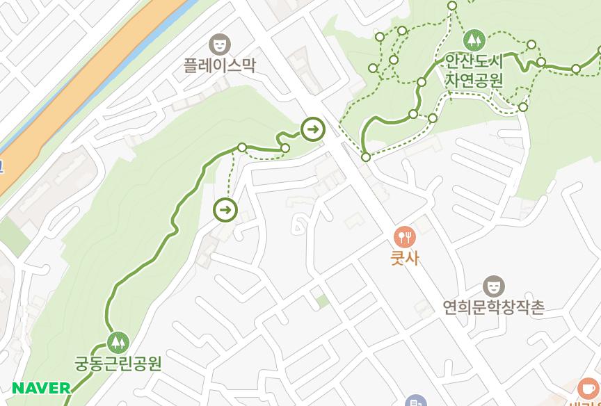 서울특별시 서대문구 연희동 은하 위치·실거래 시세 지도