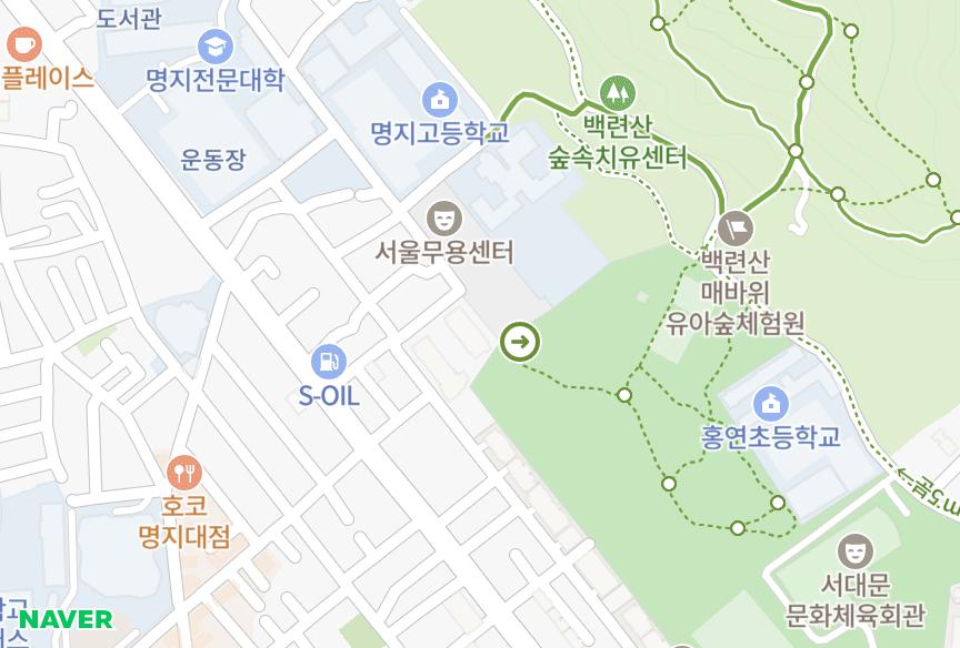 서울특별시 서대문구 홍은동 베벌리힐즈 위치·실거래 시세 지도
