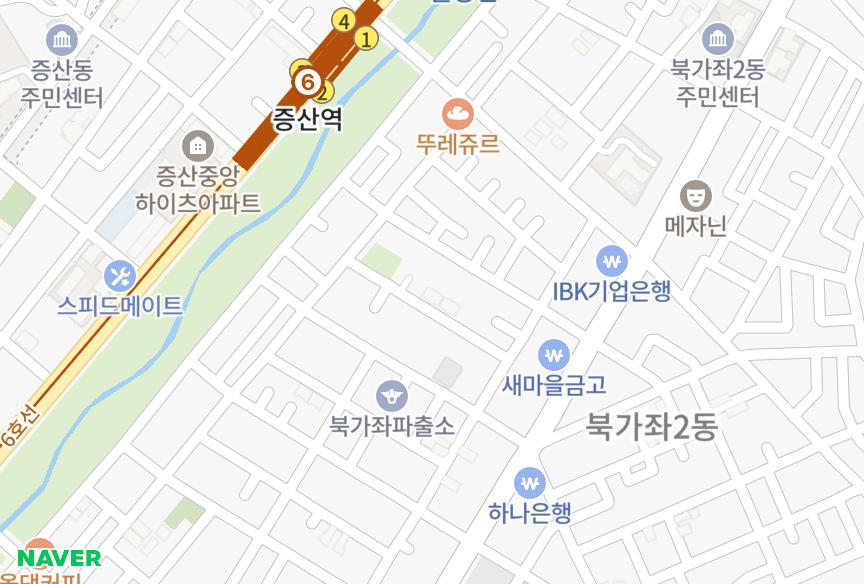 서울특별시 서대문구 북가좌동 충우팰리스1차 위치·실거래 시세 지도