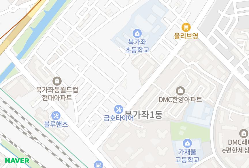 서울특별시 서대문구 북가좌동 우공팰리스 위치·실거래 시세 지도