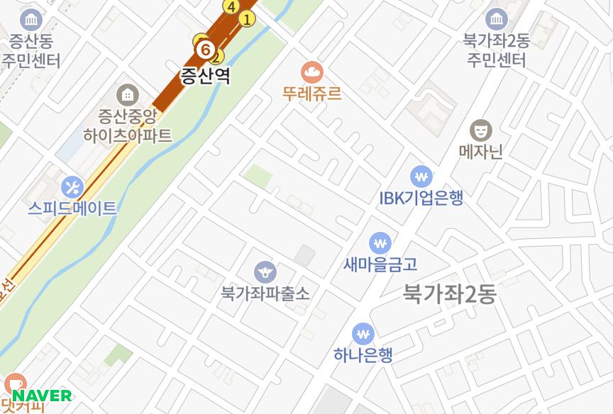서울특별시 서대문구 북가좌동 충우팰리스2차 위치·실거래 시세 지도