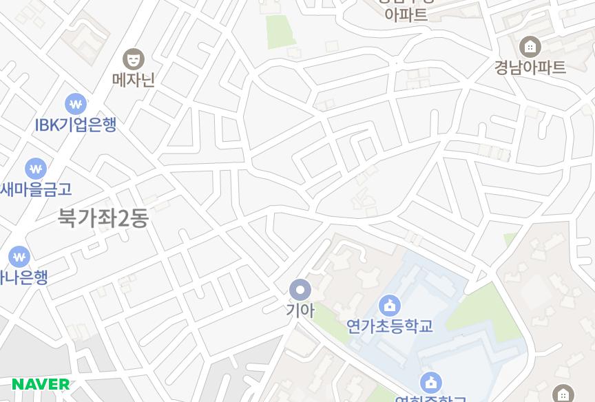 서울특별시 서대문구 북가좌동 한솔 위치·실거래 시세 지도